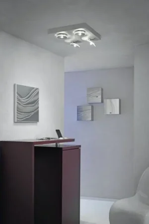 Escale SPOT IT Plafondlamp LED Aluminium, 4-lichts Koop Vandaag
