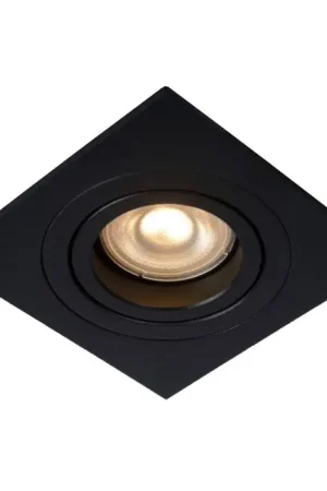 Lucide TUBE Inbouwstraler Zwart, 1-licht Merkproduct