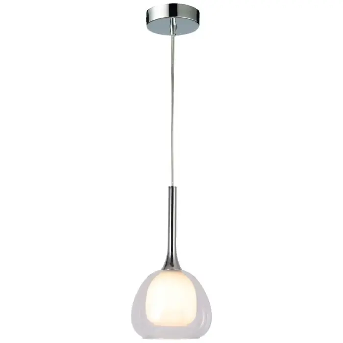 Beperkt Aanbod Brilliant Hadan Hanglamp Chroom, 1-licht