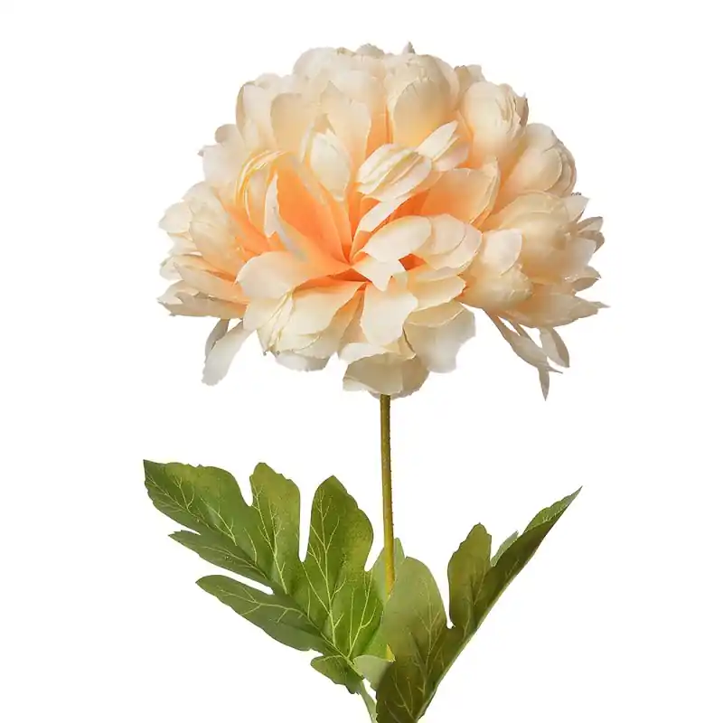 Snelle Levering Clayre & Eef Kunstbloem 80 cm Geel Kunststof