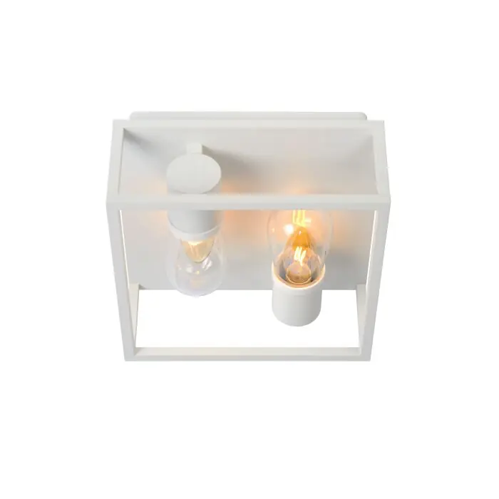 Lucide CARLYN Plafondlamp Wit, 2-lichts Lage Prijs