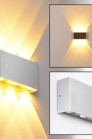 Actieprijs Lente Muurlamp LED Aluminium, 6-lichts