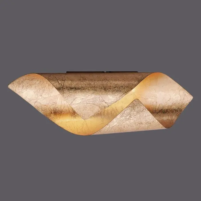 Alleen Vandaag Paul Neuhaus NEVIS Muurlamp LED Goud, 2-lichts
