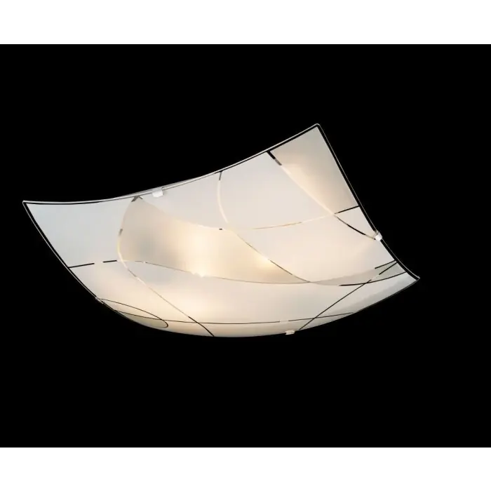 Direct Beschikbaar Globo PARANJA Plafondlamp Wit, 2-lichts
