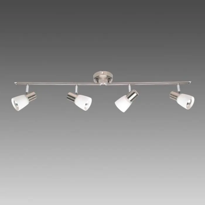 Brilliant Luca Spotbalk plafond Wit, 4-lichts Nieuw