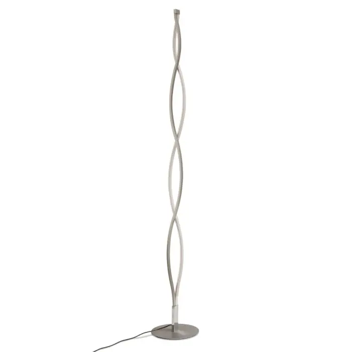 Uitverkoop Mantra Sahara Staande lamp Chroom, 1-licht