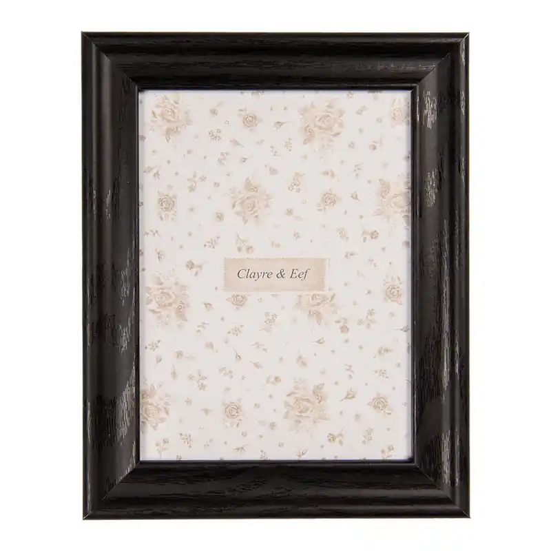 Clayre & Eef Fotolijst 13x18 cm Zwart MDF Koop Online