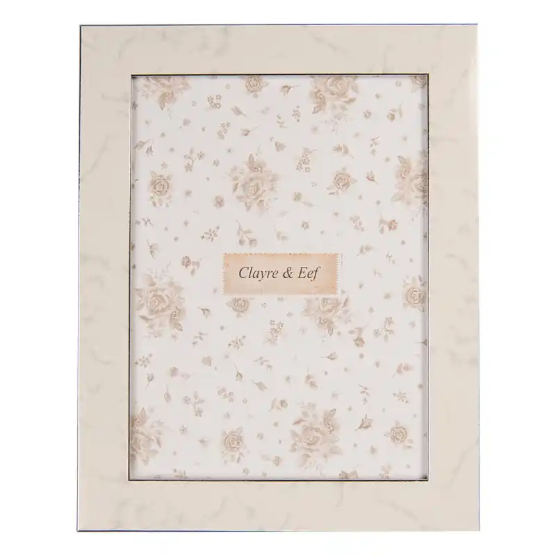Clayre & Eef Fotolijst 13x18 cm Beige Kunststof Meest Verkocht
