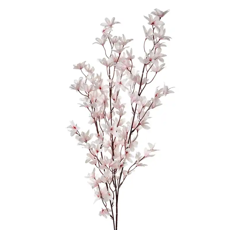 Superprijs Clayre & Eef Kunstbloem 110 cm Roze Kunststof