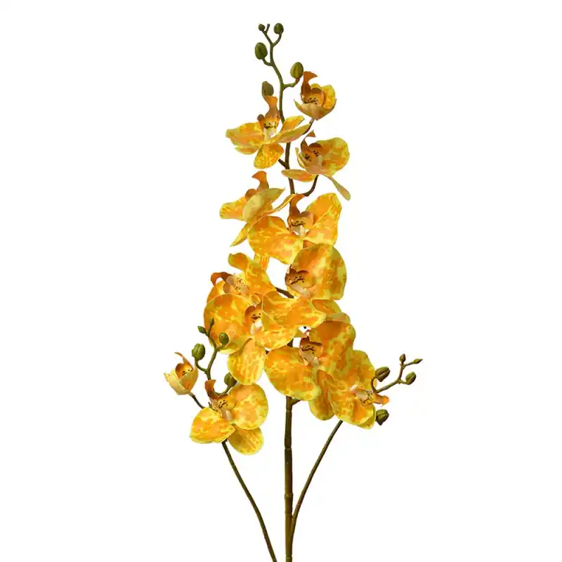 Premium Clayre & Eef Kunstbloem 116 cm Geel Kunststof