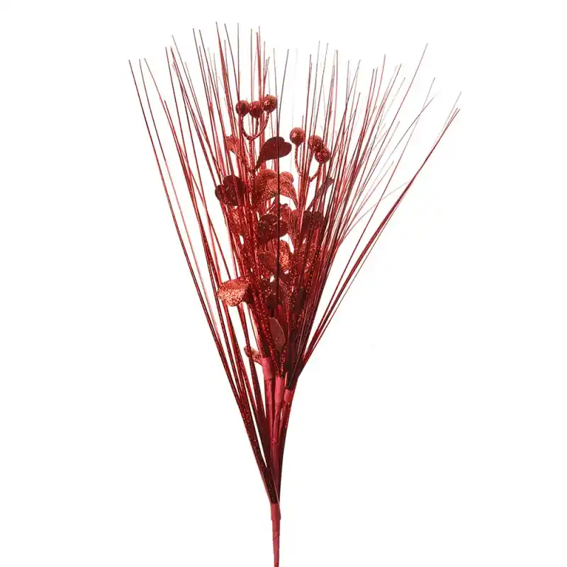 Finale Uitverkoop Clayre & Eef Decoratie Tak 78 cm Rood Kunststof