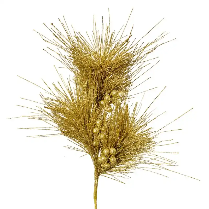 Clayre & Eef Decoratie Tak 80 cm Goudkleurig Kunststof Finale Uitverkoop