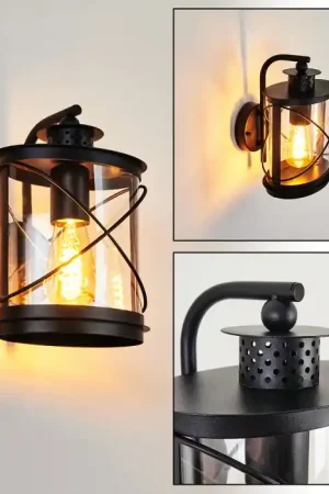 Aanbieding Chamesol Buiten muurverlichting Zwart, 1-licht
