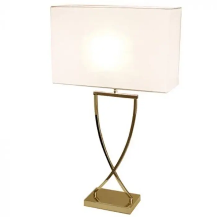 Speciale Aanbieding By Rydens Omega Tafellamp Messing, 1-licht