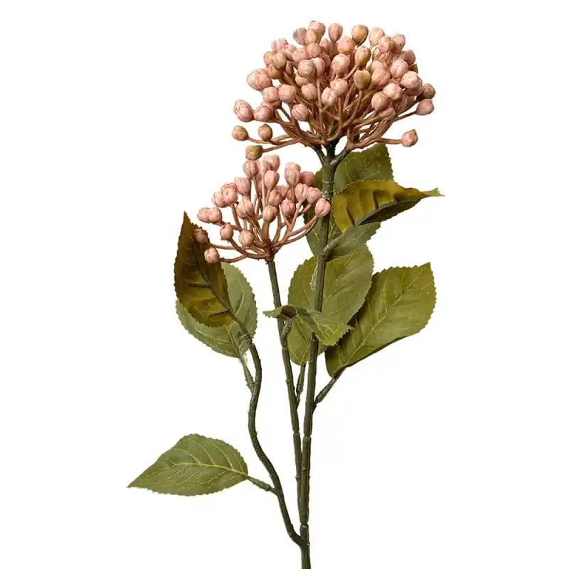 Clayre & Eef Kunstbloem 53 cm Roze Kunststof Hoge Kwaliteit