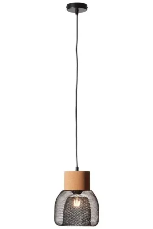 Voordeelprijs Brilliant Flaka Hanglamp Zwart, 1-licht