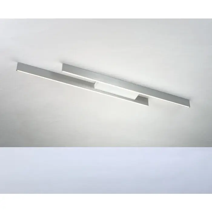 Bopp NANO PLUS COMFORT Plafondlamp LED Aluminium, Wit, 1-licht Korting