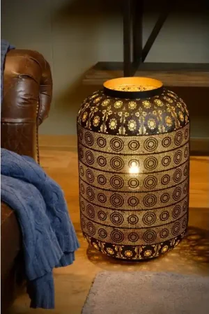 Weekendaanbieding Lucide TAHAR Grondverlichting Zwart, 1-licht