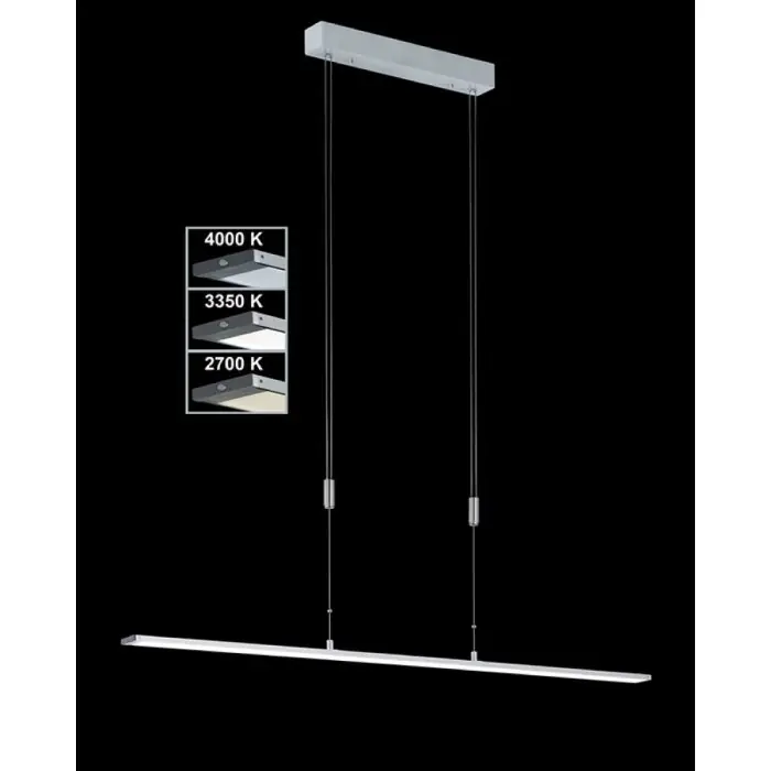 Rechtstreeks Van De Fabrikant Fischer-Leuchten Shine Hanglamp LED Aluminium, 1-licht
