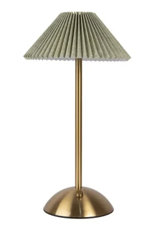 Gabriël Tafellamp Ø 16x30 cm Groen Metaal Voordeelprijs