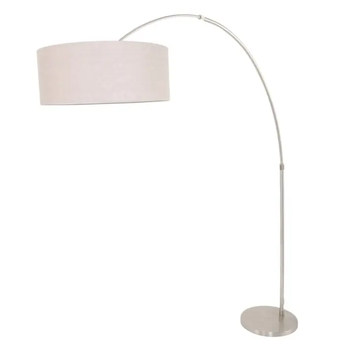 Nieuw Steinhauer GRAMINEUS Booglamp roestvrij staal, 1-licht
