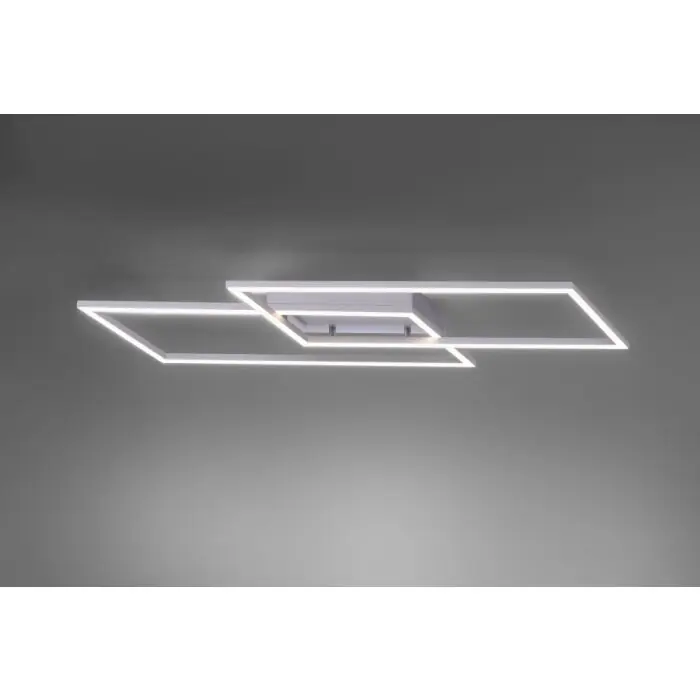 Merkproduct Paul Neuhaus INIGO Plafondlamp LED Roestvrijstalen kleur, 2-lichts