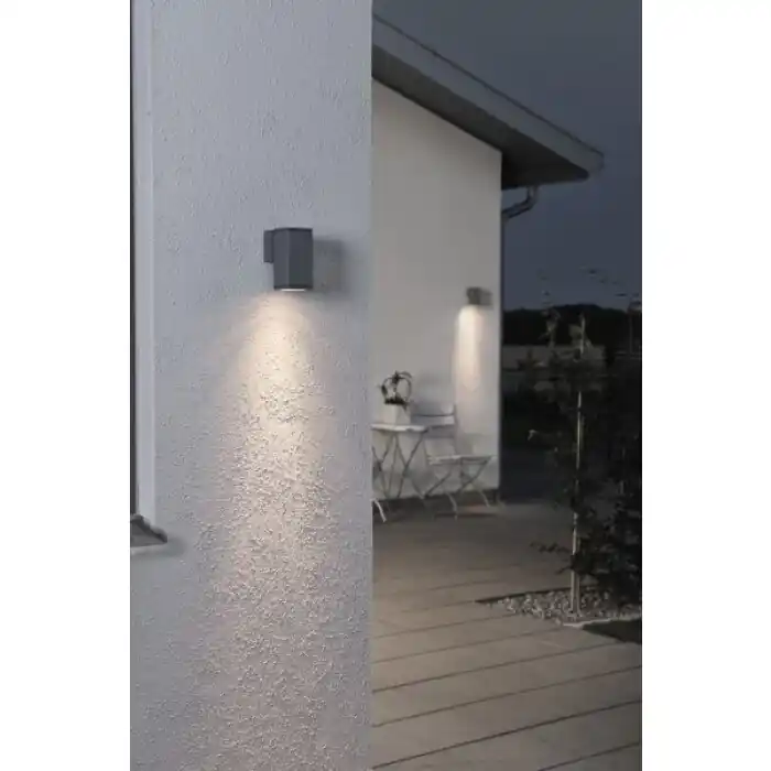 Konstsmide MONZA Muurlamp Antraciet, 1-licht Bestseller