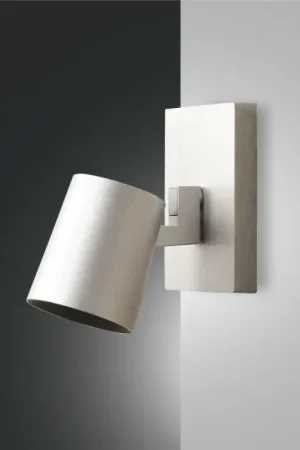 Fabas Luce Modo Muurlamp Aluminium, 1-licht Koop Vandaag