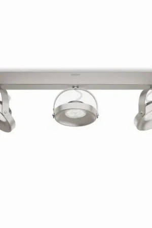 Betrouwbaar Philips Spur Plafondlamp LED roestvrij staal, 3-lichts
