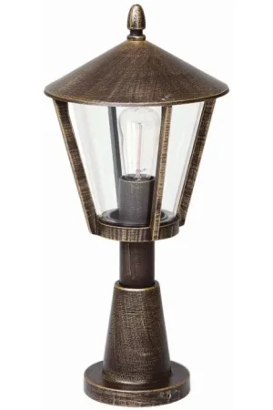 Weekendaanbieding Albert 529 Buiten staande lamp Bruin, Messing, 1-licht