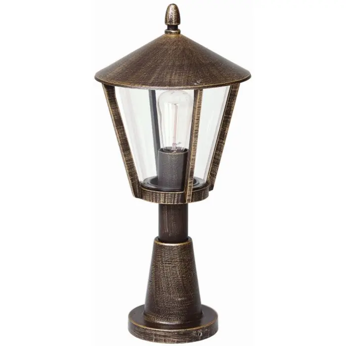 Weekendaanbieding Albert 529 Buiten staande lamp Bruin, Messing, 1-licht