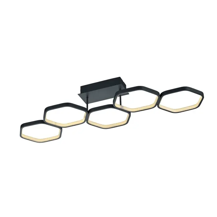 Reality Vigo Plafondlamp LED Antraciet, 1-licht Koop Online
