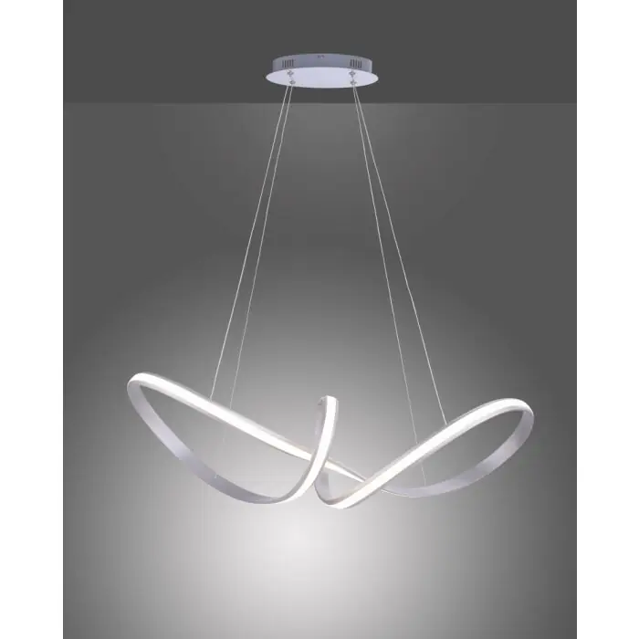 Paul Neuhaus MELINDA Hanglamp LED roestvrij staal, 1-licht Gratis Retour