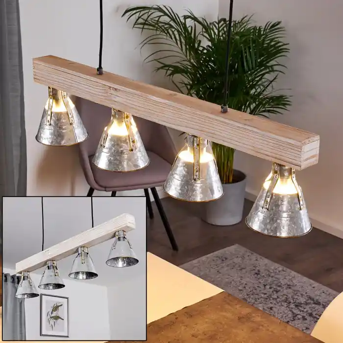Berkeley Hanglamp Wit, 4-lichts Bestseller
