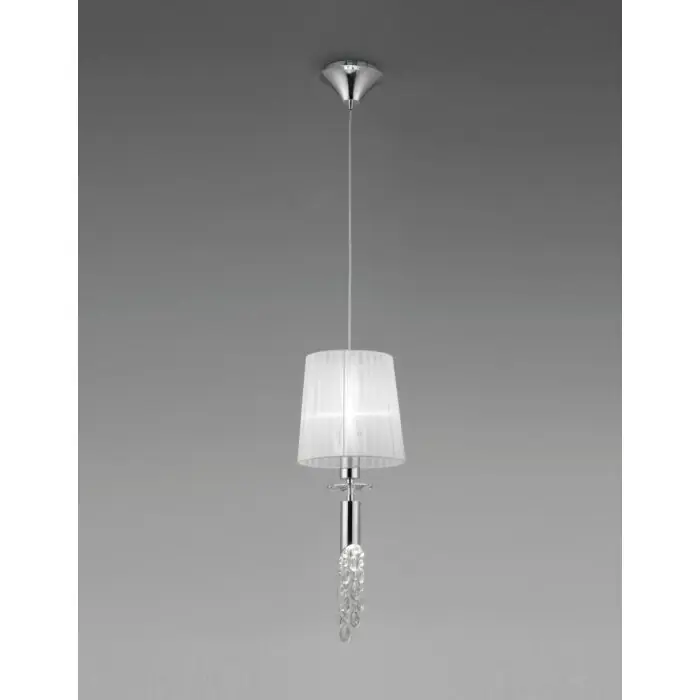 Actieprijs Mantra TIFFANY Hanglamp Chroom, 1-licht