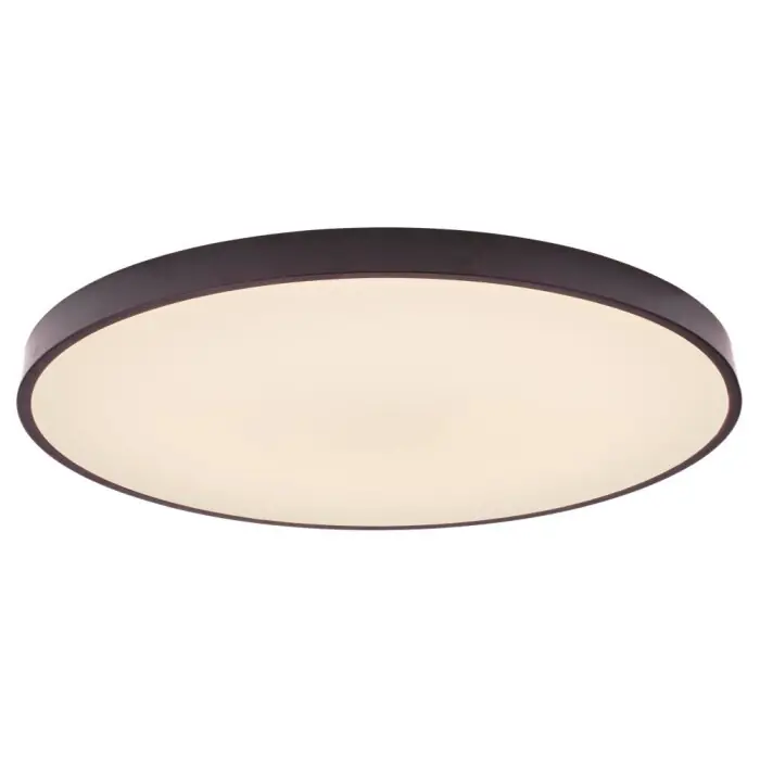 Brilliant Slimline Plafondlamp Zwart, Wit, 1-licht, Afstandsbediening, Kleurwisselaar Veilige Betaling