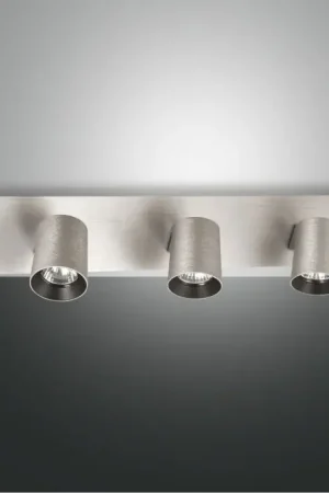 Bestel Nu Fabas Luce Modo Plafondlamp Aluminium, 3-lichts