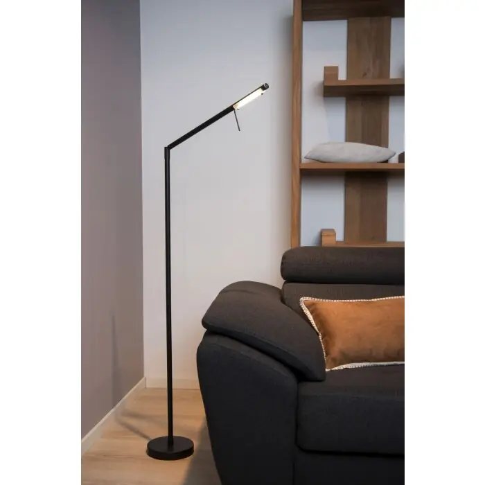 Dagaanbieding Lucide BERGAMO Staande lamp LED Zwart, 1-licht