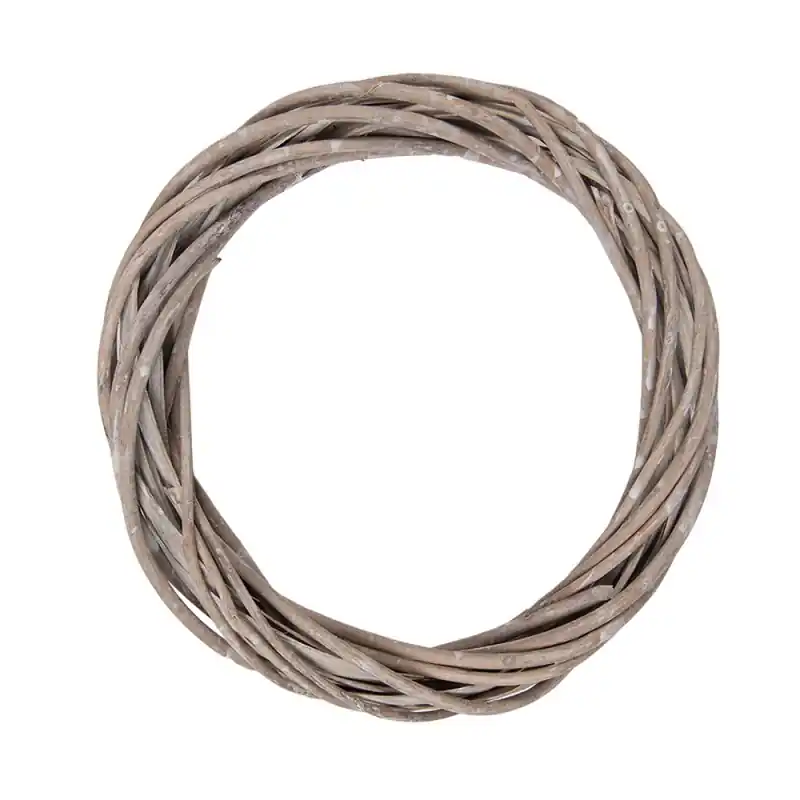 Lage Prijs Clayre & Eef Krans Ø 20x3 cm Bruin Rotan