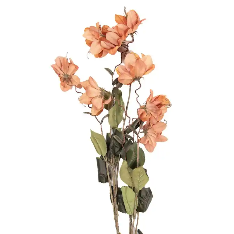 Merkproduct Clayre & Eef Kunstbloem 120 cm Oranje Kunststof