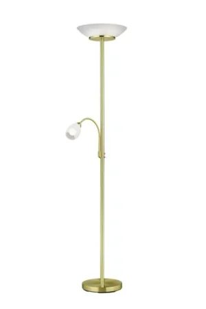 Dagaanbieding Reality GERRY Staande lamp Messing, 3-lichts