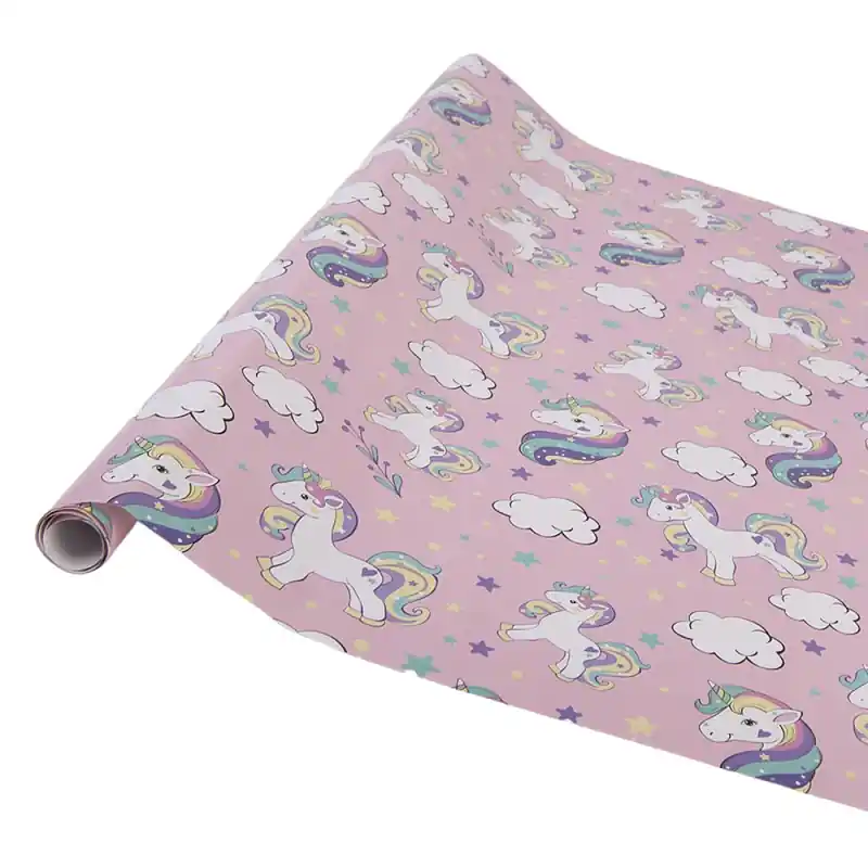 Clayre & Eef Inpakpapier 3 Rollen 50x75 cm Roze Papier Koop Vandaag