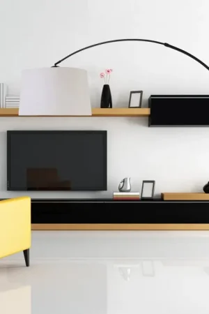 Beperkt Aanbod Steinhauer Lilac Noir Staande lamp Zwart, 1-licht