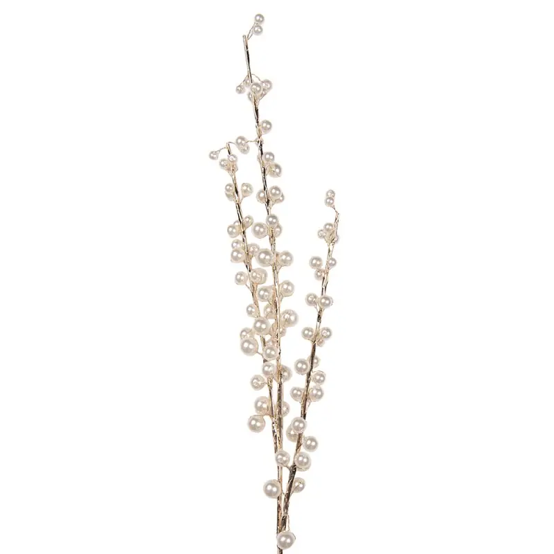 Flitsaanbieding Clayre & Eef Decoratie Tak 6x6x75 cm Goudkleurig Kunststof