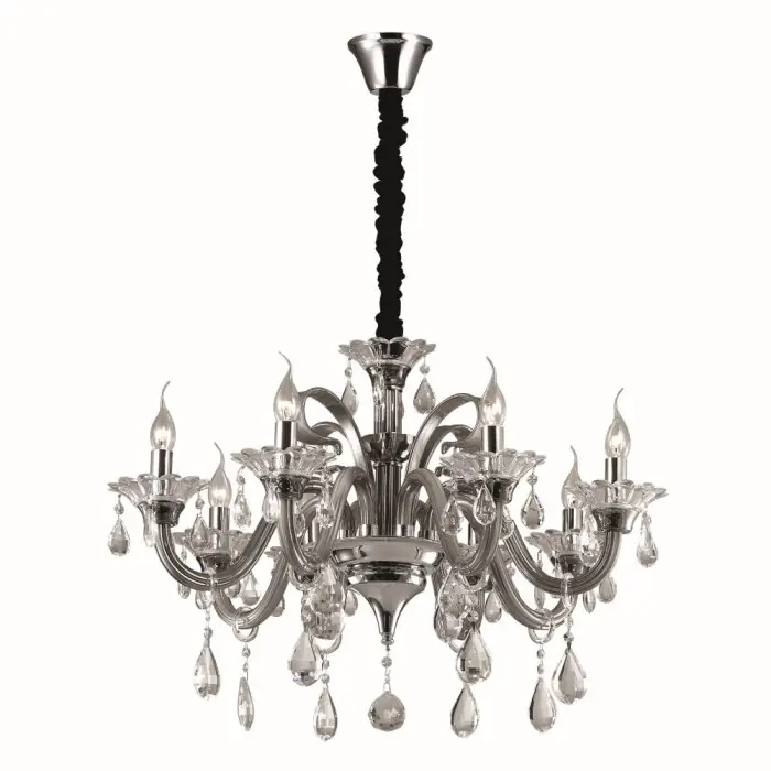 Laatste Kans Ideallux COLOSSAL Hanger Chroom, 8-lichts