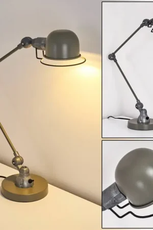 Aanbieding Arild Tafellamp Groen, Zilver, 1-licht