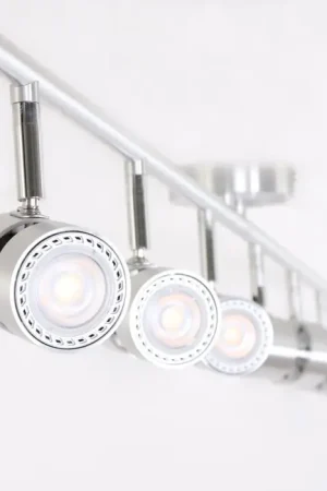 Alleen Vandaag Steinhauer Natasja Plafondlamp LED roestvrij staal, 6-lichts