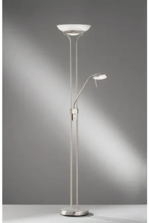 Fischer & Honsel Pool TW Staande lamp LED Nikkel mat, 1-licht Populair