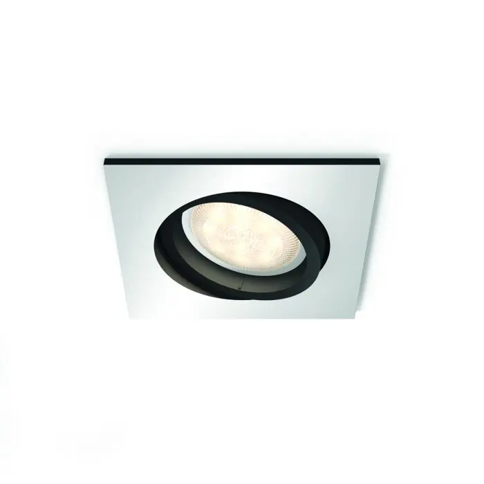 Favoriet Philips Hue Ambiance White Milliskin Inbouwspot Zilver, 1-licht