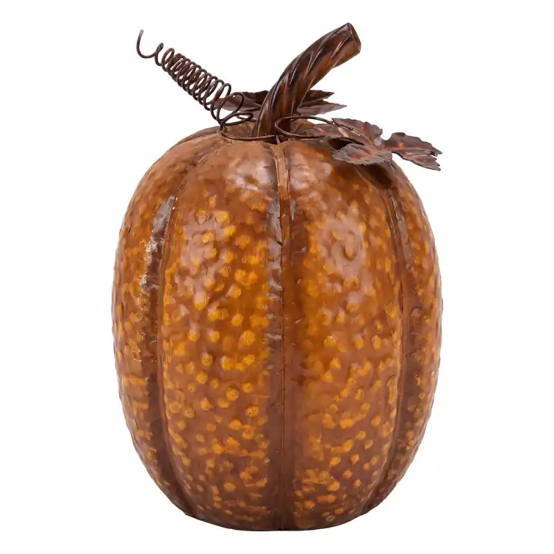 Koop Online Clayre & Eef Decoratie Pompoen Oranje Metaal